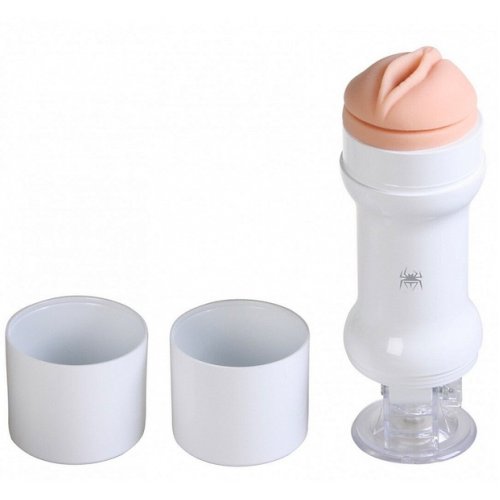 Мастурбатор с вибрацией Spider Man Hands Free белый Мастурбатор с вибрацией Spider Man Hands Free белый