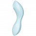 Вакуумный смарт-стимулятор для клитора и точки G Satisfyer Curvy Trinity 5+ голубой Вакуумный смарт-стимулятор для клитора и точки G Satisfyer Curvy Trinity 5+ голубой