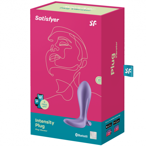 Анальная смарт-втулка с вибрацией и стимулятором промежности Satisfyer Intensity Plug Анальная смарт-втулка с вибрацией и стимулятором промежности Satisfyer Intensity Plug