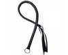 Черный кнут с кольцом 104 см