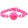 Дышащий кляп-шар из силикона Pink S
