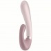 Смарт-вибратор со стимулятором клитора и функцией нагрева Satisfyer Heat Wave Mauve Смарт-вибратор со стимулятором клитора и функцией нагрева Satisfyer Heat Wave Mauve