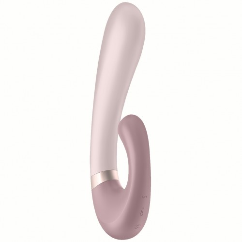 Смарт-вибратор со стимулятором клитора и функцией нагрева Satisfyer Heat Wave Mauve Смарт-вибратор со стимулятором клитора и функцией нагрева Satisfyer Heat Wave Mauve