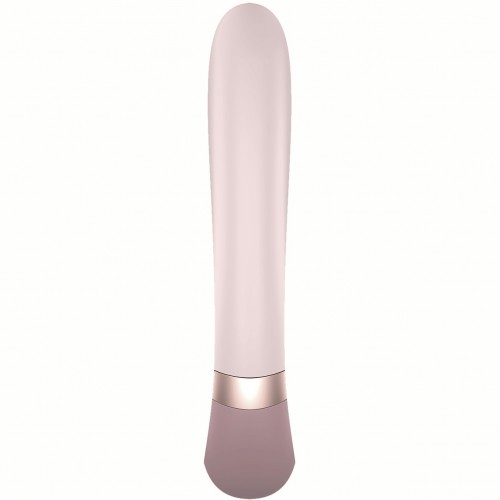 Смарт-вибратор со стимулятором клитора и функцией нагрева Satisfyer Heat Wave Mauve Смарт-вибратор со стимулятором клитора и функцией нагрева Satisfyer Heat Wave Mauve