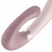 Смарт-вибратор со стимулятором клитора и функцией нагрева Satisfyer Heat Wave Mauve