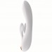 Смарт-вибратор с клиторальным стимулятором Satisfyer Double Flex белый