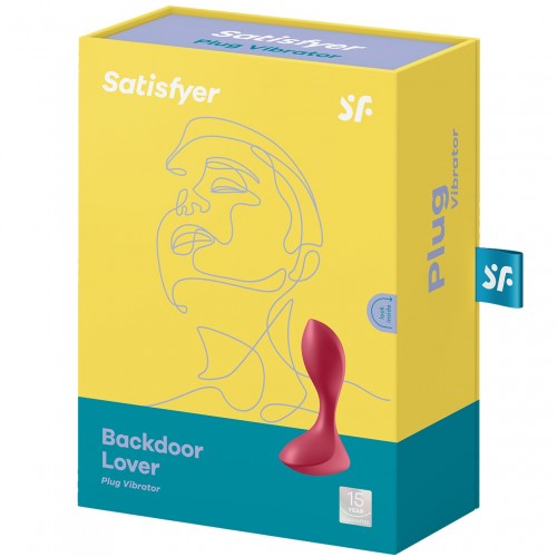 Вибромассажер простаты Satisfyer Backdoor Lover красный Вибромассажер простаты Satisfyer Backdoor Lover красный