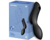 Вакуумный вибростимулятор для клитора и точки G Satisfyer Curvy Trinity 2 черный