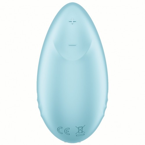 Перезаряжаемый смарт-стимулятор с вибрацией Satisfyer Tropical Tip Blue Перезаряжаемый смарт-стимулятор с вибрацией Satisfyer Tropical Tip Blue