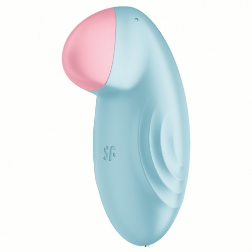 Перезаряжаемый смарт-стимулятор с вибрацией Satisfyer Tropical Tip Blue Перезаряжаемый смарт-стимулятор с вибрацией Satisfyer Tropical Tip Blue