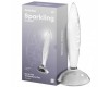 Прозрачный фаллос из стекла Satisfyer Sparkling Crystal 19 см