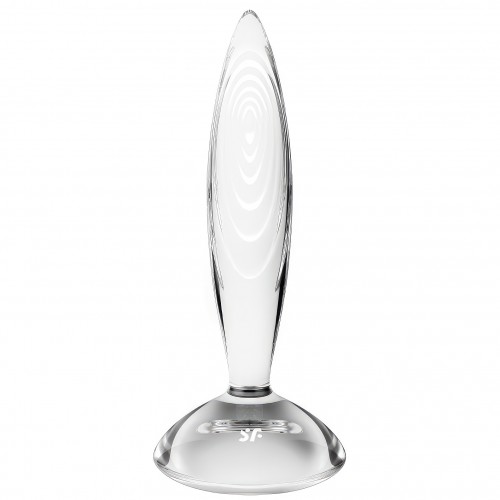 Прозрачный фаллос из стекла Satisfyer Sparkling Crystal 19 см Прозрачный фаллос из стекла Satisfyer Sparkling Crystal 19 см
