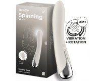Вибратор для точки G с ротацией Satisfyer Spinning Vibe 1 Beige
