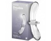 Двусторонний фаллос из стекла Satisfyer Double Crystal прозрачный 20 см