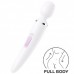 Вибромассажер перезаряжаемый Satisfyer Wand-er Women белый Вибромассажер перезаряжаемый Satisfyer Wand-er Women белый