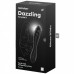Двусторонний фаллос из стекла Satisfyer Dazzling Crystal 1 черный 18 см
