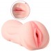 Мастурбатор 2 в 1 Vagina-Oral sex with teeth