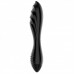Двусторонний фаллос из стекла Satisfyer Dazzling Crystal 1 черный 18 см