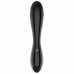 Двусторонний фаллос из стекла Satisfyer Dazzling Crystal 1 черный 18 см