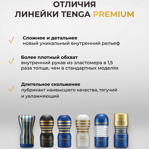 Мастурбатор Tenga Premium Original Vacuum Cup Gentle Мастурбатор Tenga Premium Original Vacuum Cup Gentle