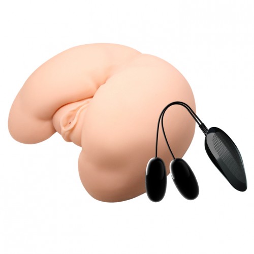 Мастурбатор-реалистик Crazy Bull Doggy Style с двумя отверстиями и двойным виброяйцом Мастурбатор-реалистик Crazy Bull Doggy Style с двумя отверстиями и двойным виброяйцом