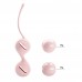 Вагинальные шарики со смещённым центром тяжести Pretty Love Kegel Tighten Up I, нежно-розовые