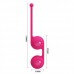 Вагинальные шарики со смещённым центром тяжести Pretty Love Kegel Tighten Up III