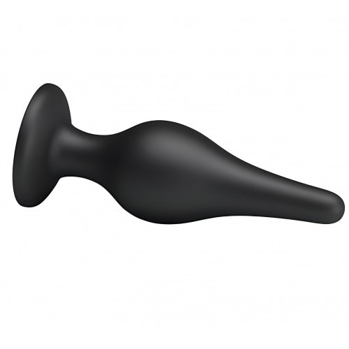 Черная анальная пробка на присоске Pretty Love Sensitive Prostate Plug Черная анальная пробка на присоске Pretty Love Sensitive Prostate Plug