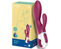 Смарт-вибратор для точки G с клиторальным стимулятором Satisfyer Heated Affair