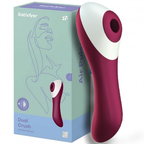 Вакуумно-волновой вибратор Satisfyer Dual Crush Вакуумно-волновой вибратор Satisfyer Dual Crush
