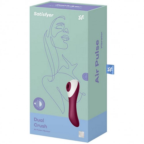 Вакуумно-волновой вибратор Satisfyer Dual Crush Вакуумно-волновой вибратор Satisfyer Dual Crush