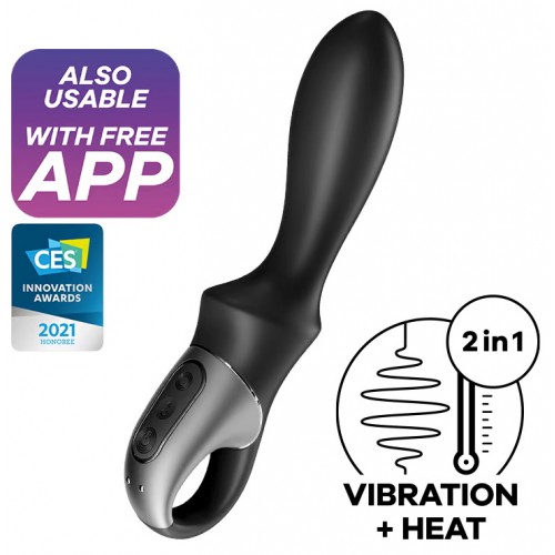Анальный смарт-вибратор с подогревом Satisfyer Heat Climax Анальный смарт-вибратор с подогревом Satisfyer Heat Climax