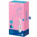 Смарт-вибратор со стимулятором клитора и функцией нагрева Satisfyer Heat Wave Mint