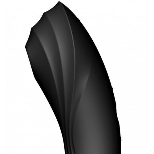 Вакуумный вибростимулятор для клитора и точки G Satisfyer Curvy Trinity 4 черный Вакуумный вибростимулятор для клитора и точки G Satisfyer Curvy Trinity 4 черный