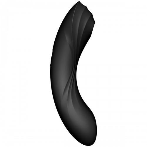 Вакуумный вибростимулятор для клитора и точки G Satisfyer Curvy Trinity 4 черный Вакуумный вибростимулятор для клитора и точки G Satisfyer Curvy Trinity 4 черный