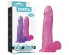 Фаллос на присоске Jelly Studs Crystal Dildo Large розовый 20 см