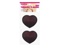 Пэстисы для груди Reusable Red Diamond Heart Nipple Pasties