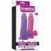 Розовый фаллос Jelly Studs Crystal Dildo Small 16 см