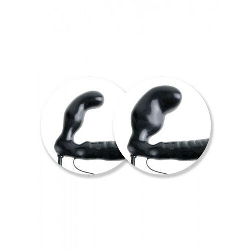 Безремневой страпон с вибрацией Inflatable Vibrating Strapless Strap-On Безремневой страпон с вибрацией Inflatable Vibrating Strapless Strap-On