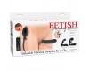 Безремневой страпон с вибрацией Inflatable Vibrating Strapless Strap-On