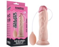 Фаллос Soft Ejaculation Cock с имитацией семяизвержения 22 см