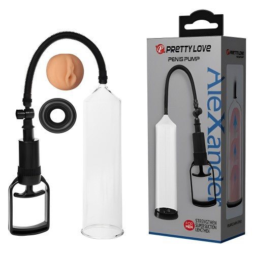 Вакуумная помпа со сменными насадками Pretty Love AleXander Вакуумная помпа со сменными насадками Pretty Love AleXander