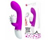Вибратор с вращающимся клиторальным стимулятором Pretty Love Sheila