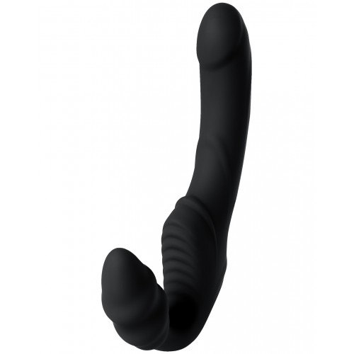 Безремневой страпон с вибрацией Black and Red by Toyfa 35 см Безремневой страпон с вибрацией Black and Red by Toyfa 35 см