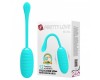 Большое перезаряжаемое виброяйцо Pretty Love Kirk мятное