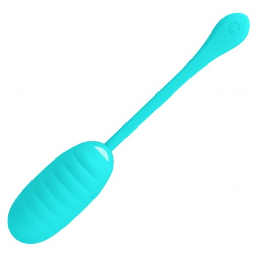 Большое перезаряжаемое виброяйцо Pretty Love Kirk мятное Большое перезаряжаемое виброяйцо Pretty Love Kirk мятное