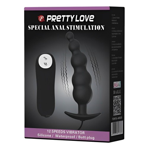 !!!ТОВАР С ДЕФЕКТОМ!!!Анальный вибростимулятор волнообразной формы Special Anal Stimulation !!!ТОВАР С ДЕФЕКТОМ!!!Анальный вибростимулятор волнообразной формы Special Anal Stimulation