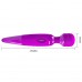 Вибромассажер с мощной вибрацией Pretty Love Power Wand розовый