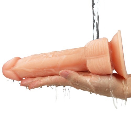 Реалистичный фаллос на присоске The Ultra Soft Dude 20 см Реалистичный фаллос на присоске The Ultra Soft Dude 20 см