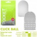 Карманный мастурбатор Tenga Pocket - Click Ball